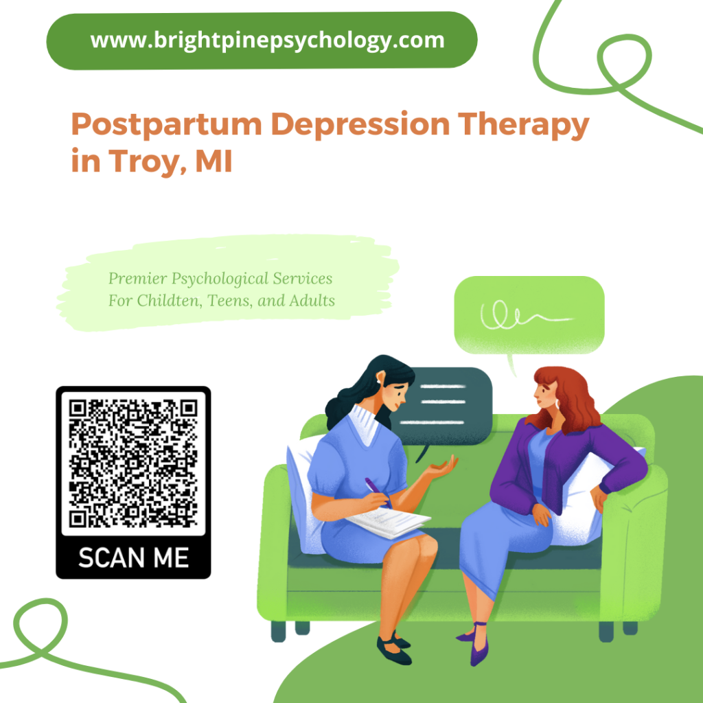 Postpartum Depression Therapy in Troy, MI