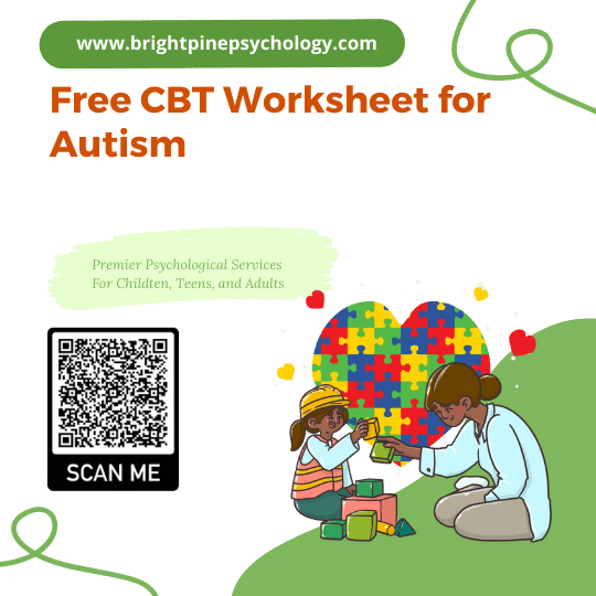 Free CBT Worksheet for Autism