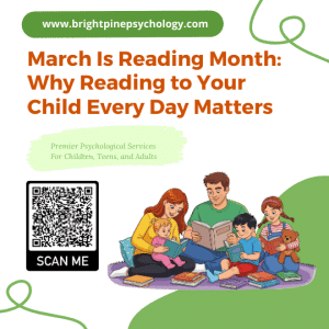 March Is Reading Month: Why Reading to Your Child Every Day Matters